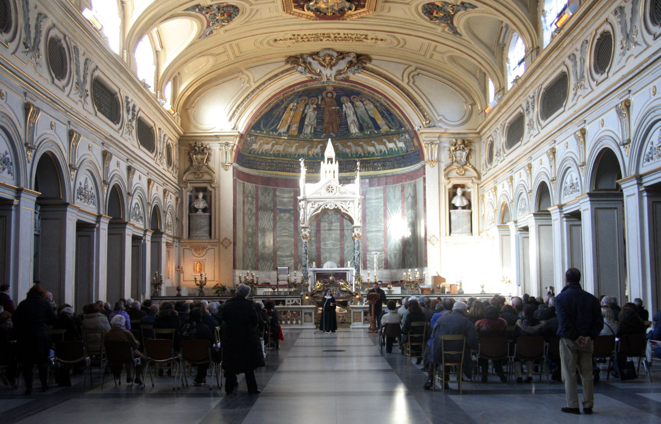 Santa Cecilia in Trastevere: l'incontro di storia della chiesa di Roma